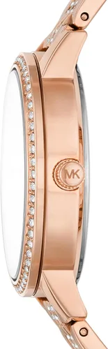 Vista 2 de Michael Kors Melissa - Reloj de acero inoxidable para mujer Oro rosa
