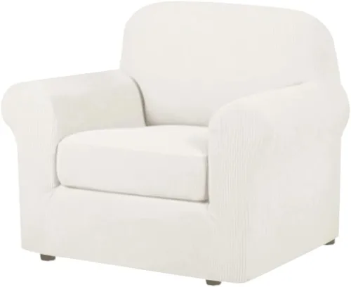 Vista 74 de H.VERSAILTEX Fundas de Sofá Elásticas para Cojines Fundas de Sofá para Muebles de Sala Fundas Protectoras