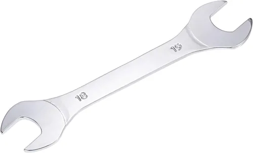Vista 10 de uxcell Llave fina de extremo abierto, espejo métrico de 0.236 in x 0.276 in, acero de alto carbono, para mantenimiento doméstico y reparaciones