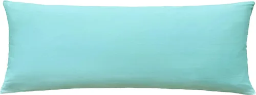 Vista 13 de iMaylex Funda de almohada suave 100% algodón egipcio con cremallera, acogedora y ligera, fácil cuidado, albaricoque, cuerpo, 20 x 48 pulgadas