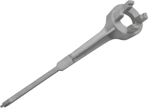 Vista 6 de Llave de tambor de aluminio con mango de agarre para tapas de 2" y 3/4" Abridor de barril para tambores de 10, 15, 20, 30, 50 y 55 galones