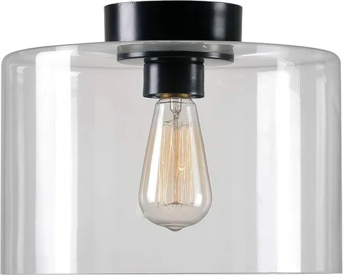 Vista 10 de Kenroy Home 91837ORB Capri 1 Lt Mount Lg Pan Flushs, mediano, bronce ennegrecido aceitado