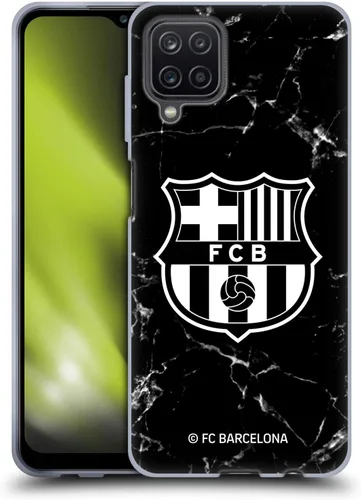 Vista 9 de Head Case Designs Funda de gel suave con licencia oficial del FC Barcelona Barca Crest Patterns compatible con Samsung Galaxy A12 (2020)