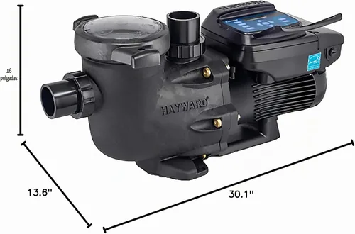 Vista 5 de Hayward TriStar VS Bomba de piscina de velocidad variable para piscinas
