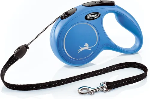 Vista 17 de FLEXI Correa Retráctil New Classic Cord para Perros Extra Pequeños de hasta 18 libras – 10 pies, Negro Correa para Caminar Mascotas Sin Enredos