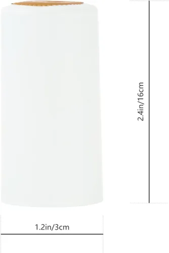 Vista 2 de Hemoton 100 piezas de película de sellado de botellas de vino Película de botella Tapa de sellado de botellas Tapa de botella multifunción Tapa