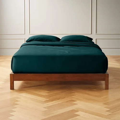 Vista 14 de Juego de sábanas tamaño individual de 1000 hilos, 100% algodón egipcio, 4 piezas [plano, ajustado y funda de almohada] ropa de cama de calidad