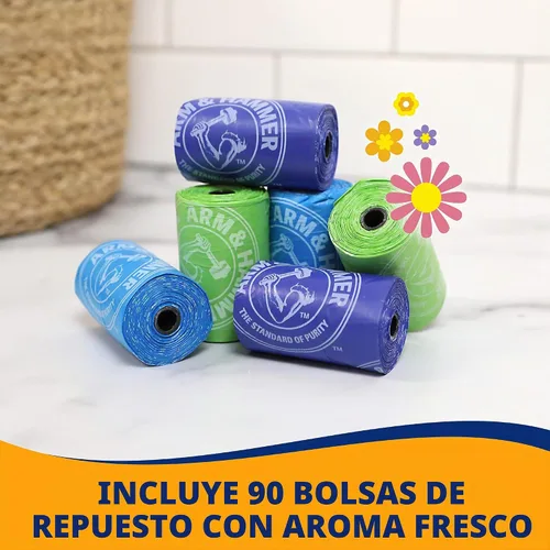 Vista 3 de Repuestos de bolsas de residuos desechables Arm & Hammer, Variados