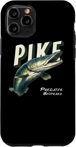 Vista 27 de iPhone 16 Northern Pike Whisperer Fishing Enthusiasts Angler Fishermen Case