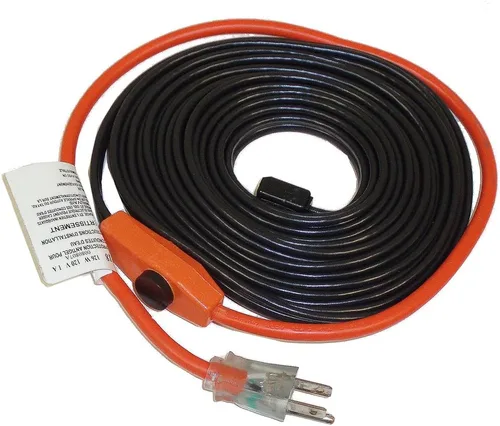 Vista 9 de Frost King HC3A - Kit de cables calefactores automáticos, cables de calefacción eléctricos, 3 pies, color negro