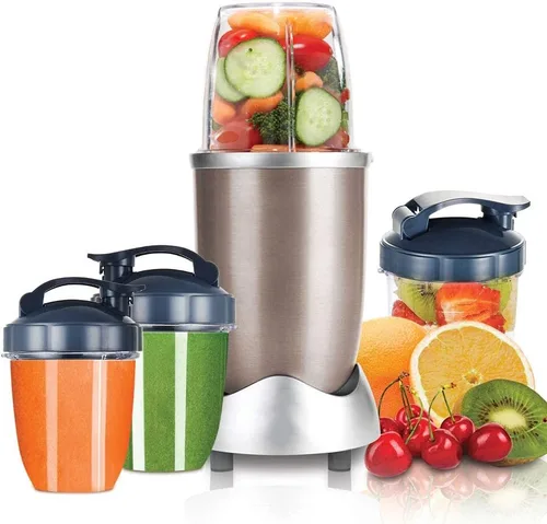 Vista 6 de Vasos de licuadora Nutribullet para licuadora, piezas de repuesto de licuadora, tazas de 18 onzas con 2 tapas abatibles para llevar y 2 juntas