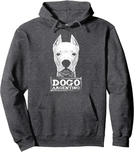 Vista 4 de Dogo Argentino Puppy Argentina - Sudadera con capucha para perro de caza, Negro