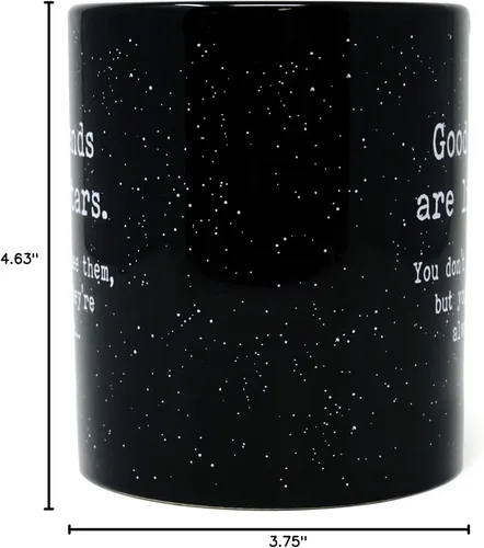 Vista 8 de Funny Guy Mugs Good Friends Are Like Stars Taza de café de cerámica – 11 oz – Taza de café divertida ideal para mujeres y hombres – Divertida taza