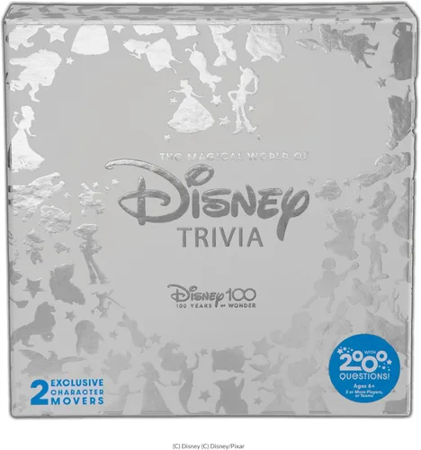 Vista 9 de El Mundo Mágico de Juegos de Trivia de Disney – Juegos de Mesa para la Noche Familiar, Juego de Mesa Multijugador, Juego de Mesa Familiar