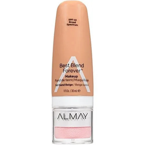 Vista 13 de Almay Best Blend Forever - Base de maquillaje, porcelana, 1 onza líquida, SPF 40 de amplio espectro