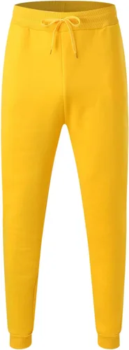 Vista 3 de Pantalones deportivos negros para hombre, pantalones deportivos elásticos con bolsillos deportivos, pantalones casuales para hombre, pantalones