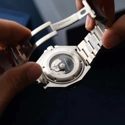 Vista 4 de Spinnaker Diver Dumas SP-5081 - Reloj automático japonés de 1.73 pulgadas para hombre