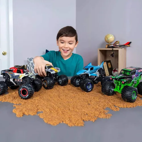 Vista 5 de Monster Jam, Camión Monstruo Oficial Higher Education, Vehículo de Fundición a Presión, Escala 1:24