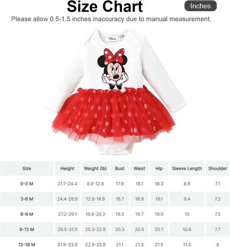 Vista 7 de Disney Conjunto de mameluco de Minnie Mouse de manga corta para bebé, 2 piezas