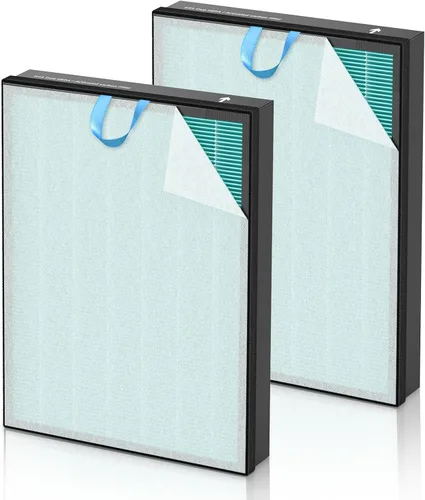 Vista 8 de Filtro de repuesto Vital 200S para el purificador de aire LEVOIT Vital 200S Vital 200S-P, filtro HEPA y de carbón activado de alta eficiencia, Vital