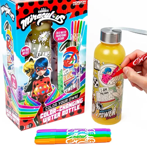 Vista 8 de Baby Shark Decora tu propia botella de agua