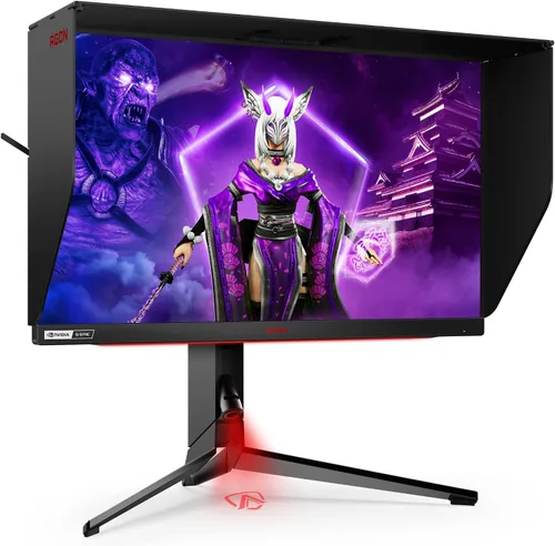 Vista 8 de AOC Agon PRO AG254FG - Monitor para juegos de torneo de 25 pulgadas, FHD 1920x1080, 360Hz, 1ms, DisplayHDR 400, G-SYNC + Reflex, listo para consola