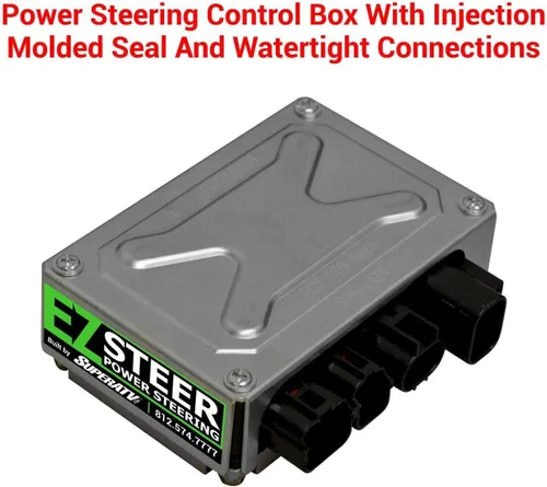 Vista 2 de Kit de dirección asistida SuperATV EZ-Steer - Universal/adaptable (220 W) - Adaptable para mini sprints, buggys, lado a lado, ATV, Rock Crawlers