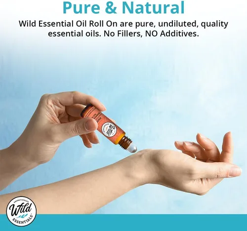 Vista 3 de Aceite esencial para dejar de fumar Roll On 0.3 fl oz Ayuda para rodillos de aromaterapia de jojoba Quit smoking essential oil roll on with