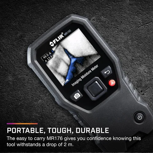 Vista 8 de FLIR MR160 - Higrómetro con imagen térmica - con IGM (Medición guiada por infrarrojos), con pin y sin pin