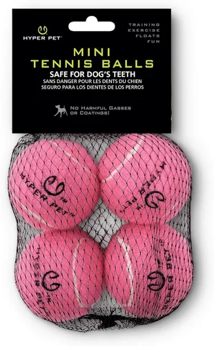 Vista 8 de Hyper Pet MINI Pelotas de tenis para perros, pelota segura para perros para ejercicio y entrenamiento, juguetes interactivos funcionan con Hyper Pet