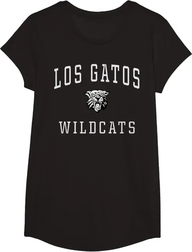 Vista 5 de Camiseta de Los Gatos de la escuela secundaria de Wildcats C1