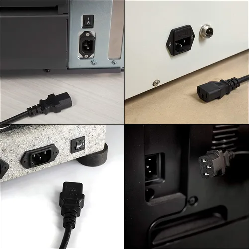 Vista 6 de Guy-Tech Cable de alimentación de CA compatible con Samson S-Zone 4-Input 4-Zone Switcher Stereo Mixer PSU