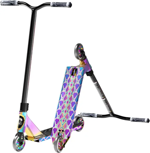 Vista 10 de VOKUL K1 Pro Stunt Trick Scooter para niños de 8 años en adelante, patinete de estilo libre para parque de patinaje en la calle para niños y niñas