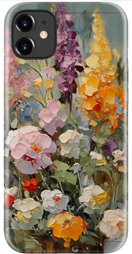 Vista 67 de LUMARKE Funda para iPhone 14/iPhone 13, lindo Y2K floral, carga inalámbrica Mosaico Tortuga Shell