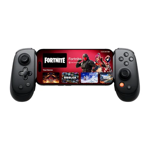 Vista 5 de BACKBONE One Mobile Gaming Controller for iPhone 14 & Older (Lightning) 2nd Gen, Phone Controller, Play Xbox, PlayStation, PC, App Games & More