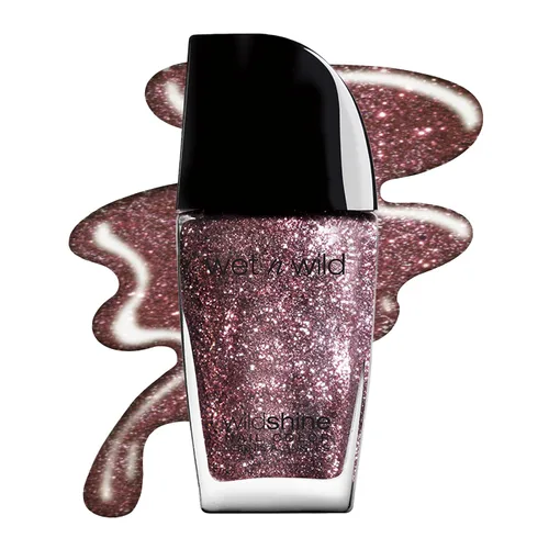 Vista 23 de wet n wild Wild Shine Esmalte de Uñas, Orange-Red Nuclear War, Color de Uñas Guerra nuclear