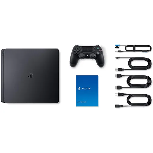 Vista 9 de Sony PlayStation 4 Slim Gaming Console 1 TB Core-Jet Black (CUH-2215B) MLB The Show 19 Standard Edition Video Game