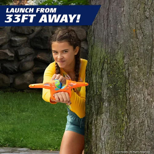 Vista 5 de Nerf Super Soaker - Rocket Storm Ball Water Rocket incluye 4 bolas reutilizables absorbentes de agua