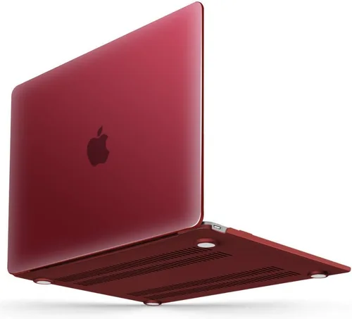 Vista 7 de IBENZER Compatible con MacBook de 12 pulgadas, carcasa rígida para Mac de 12 pulgadas con pantalla Retina modelo A1534 2020 2019 2018 2017 2016 Negro
