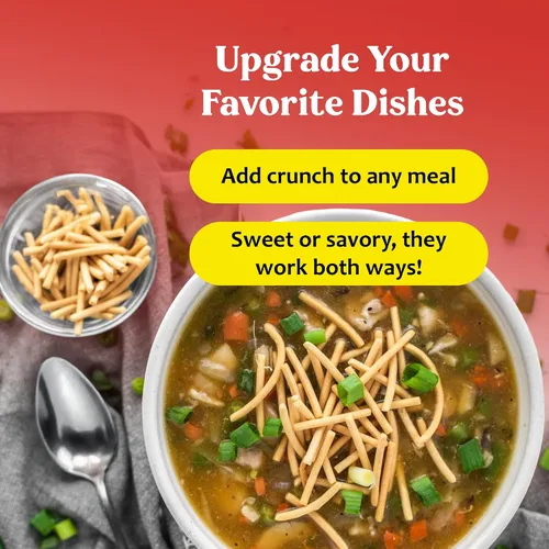 Vista 5 de Sun Luck Chow Mein Fideos de 12 onzas – Fideos de huevo clásicos de estilo chino para saltear, Chow Mein & Lo Mein; cocción rápida, versátil básico