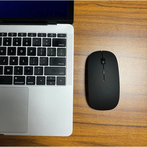 Vista 9 de PEIBO Mouse Inalámbrico Bluetooth para Laptop, Mac, MacBook, iPad, MacBook Air, MacBook Pro, PC, Computadora de Escritorio, Windows, Chromebook