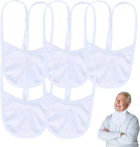 Vista 12 de Cubierta para estoma de cuello para traqueotomía (caqui, 5 piezas, pequeño)