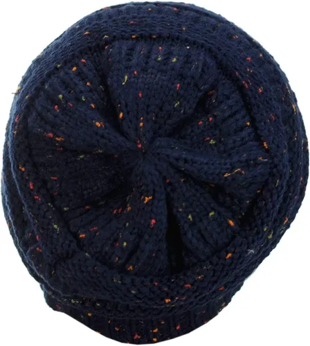 Vista 8 de C.C Trendy Warm Chunky Soft Stretch Cable Knit Beanie