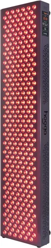 Vista 6 de Panel de Terapia de Luz Roja Hooga, Luz LED Roja e Infrarroja Cercana con Temporizador, 72 LEDs de Bajo Nivel de Alta Eficiencia (<5 mW)