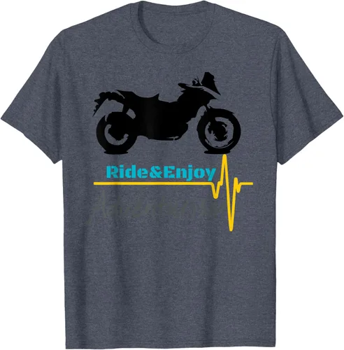 Vista 78 de Camiseta Moto Shirt V-Strom, gris, S Gris Oscuro