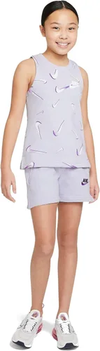 Vista 5 de Nike Girls Sportswear French Terry Printed Tank Top