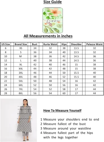 Vista 2 de Tissu Kurta 2101 estampado floral de rayón verde y negro para mujer