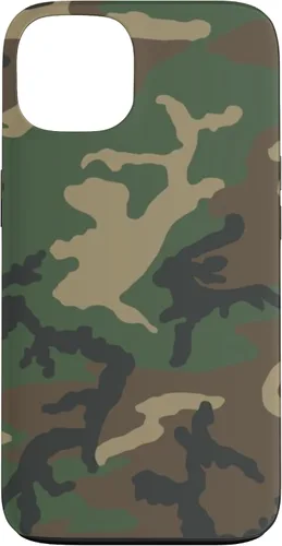 Vista 7 de Funda M81 Woodland Camouflage para iPhone 17