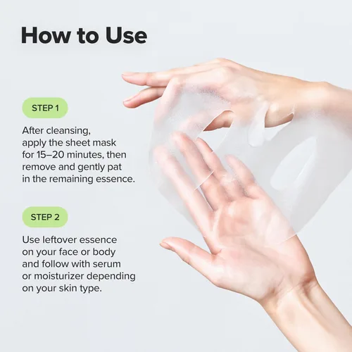 Vista 7 de Beauty of Joseon Mascarilla Calmante de Centella Asiática, Mascarilla Facial en Hoja Hidratante y Calmante Cica para Todo Tipo de Piel, Cuidado