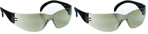 Vista 7 de Galeton 9303 Outlaw - Lentes de seguridad ligeras con lentes antiarañazos, lentes ámbar con varillas extra anchas, 1 unidad (Paquete de 1)